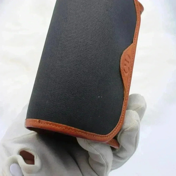 Dior Pouch CD Mark  Canvas Leather - Picture 7 of 14